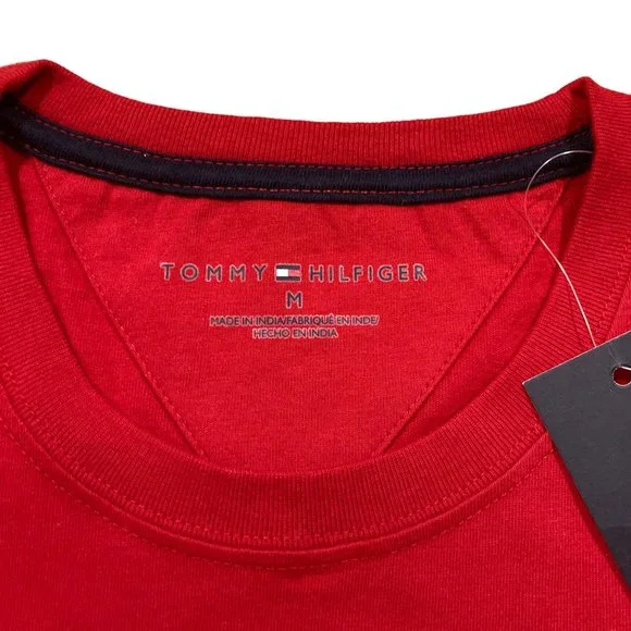 Tommy Hilfiger Men's Short Sleeve Red NYC T-shirt - Picture 4 of 4